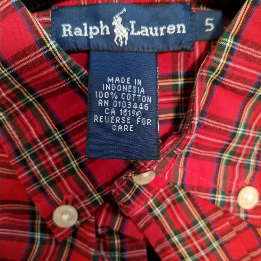 Ralph Lauren boys dress shirt - Picture 3 of 3